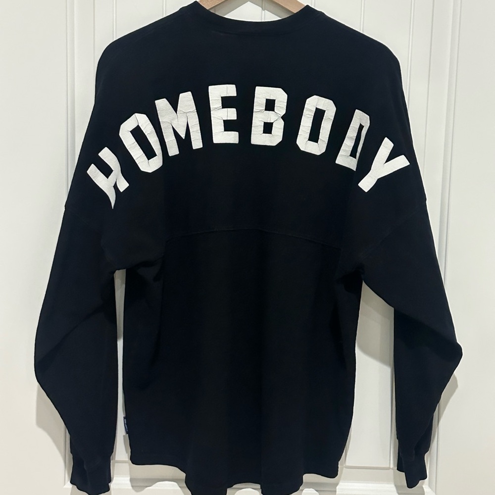 Spirit Jersey Men's Black Long Sleeve Tee